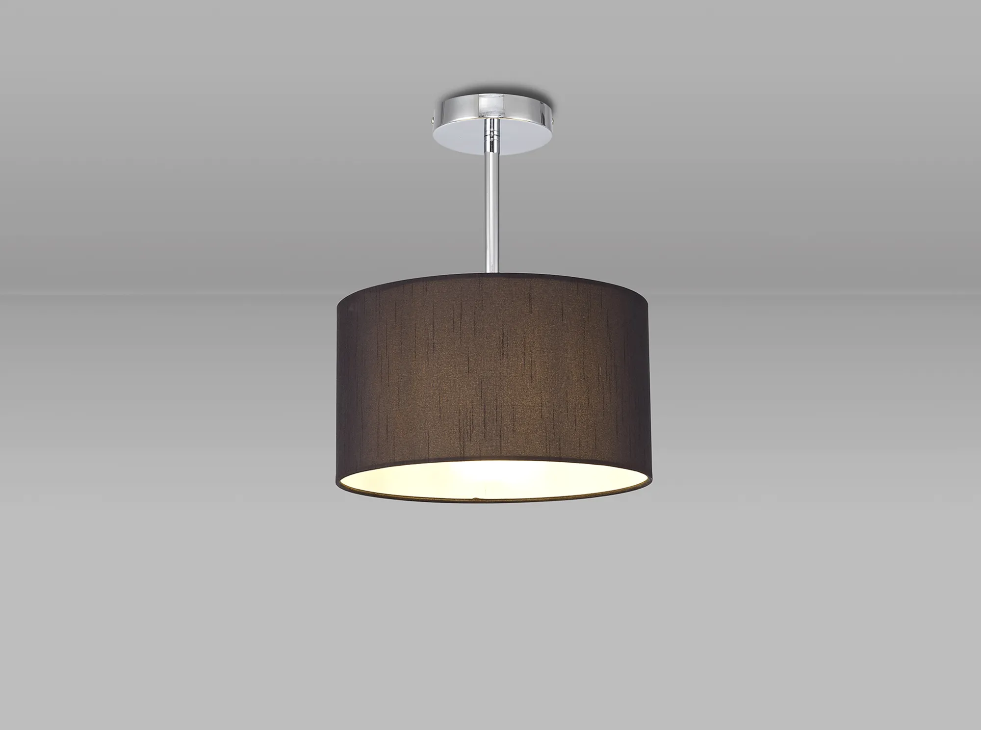 Baymont CH BL Ceiling Lights Deco Semi Flush Fittings